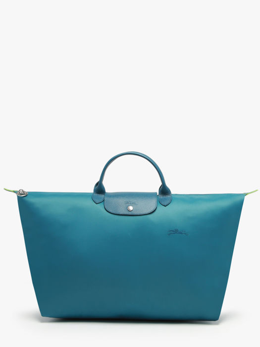 Longchamp Le pliage green Reistassen Blauw